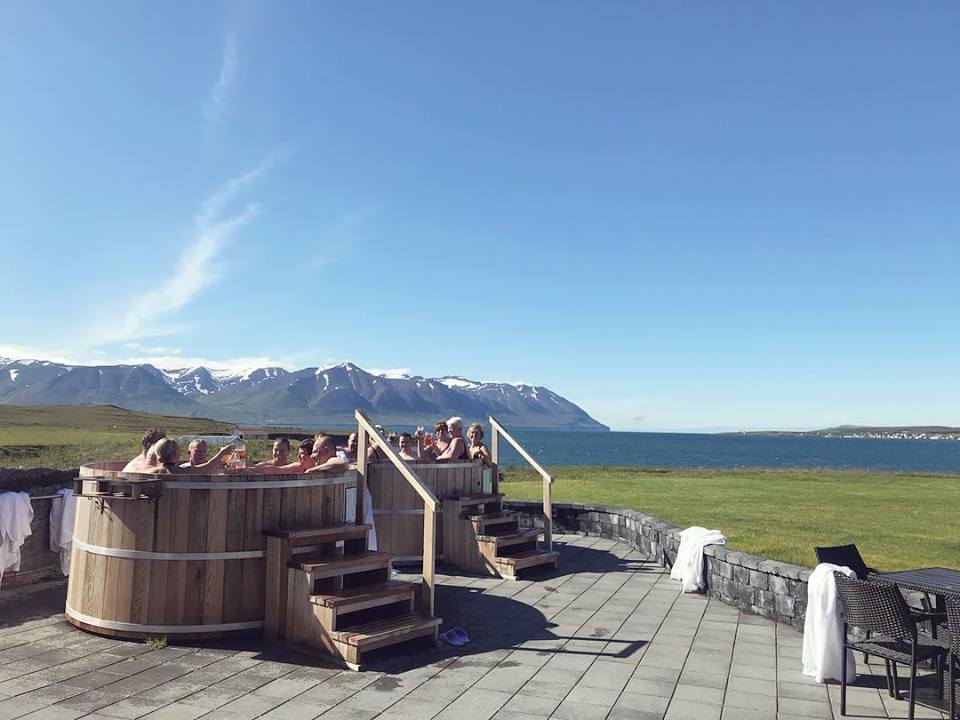 Balneario de cerveza Bjorbodin en Islandia