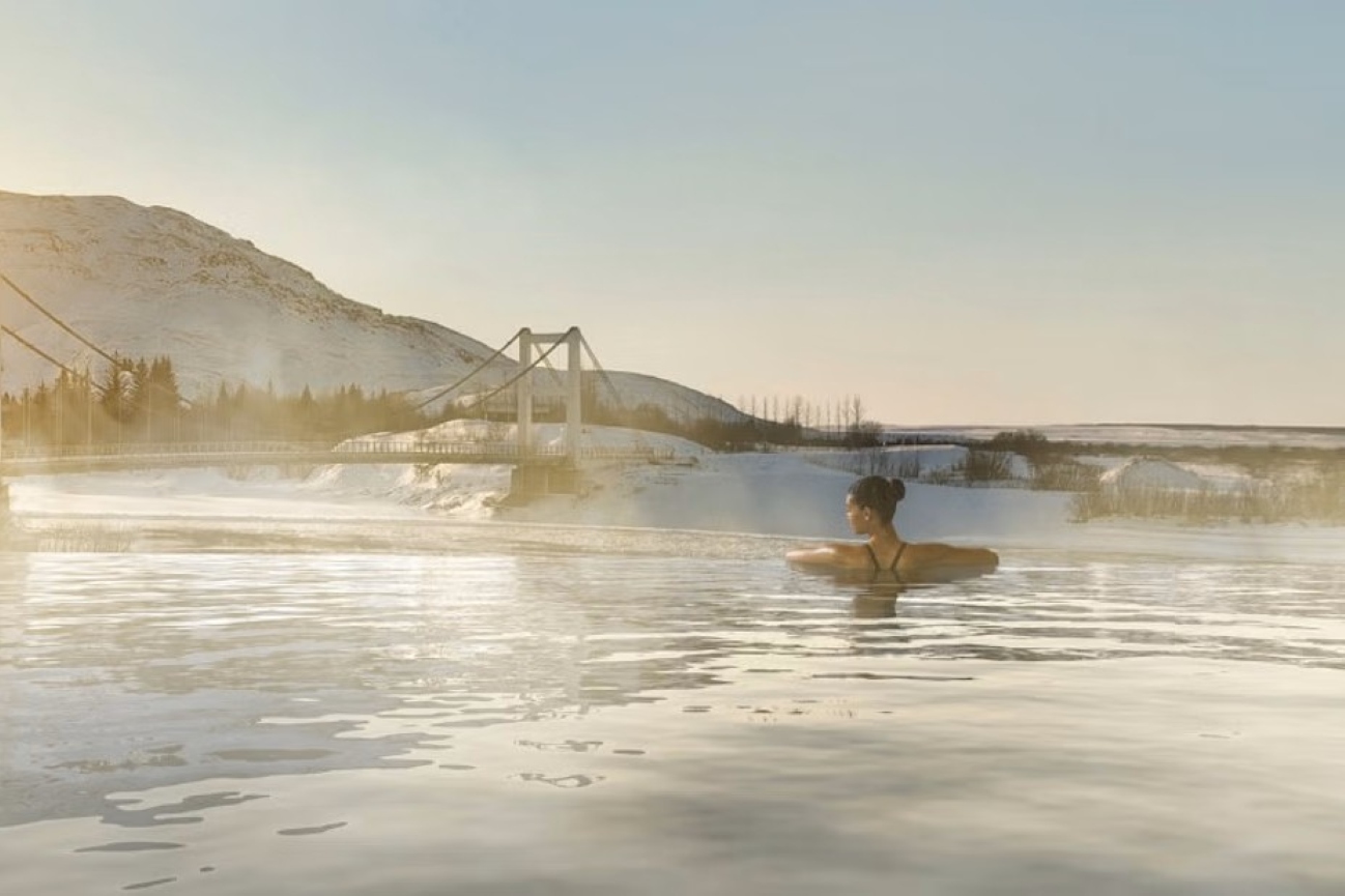 NUEVA LAGUNA LAUGARÁS ISLANDIA RECIENTE APERTURA