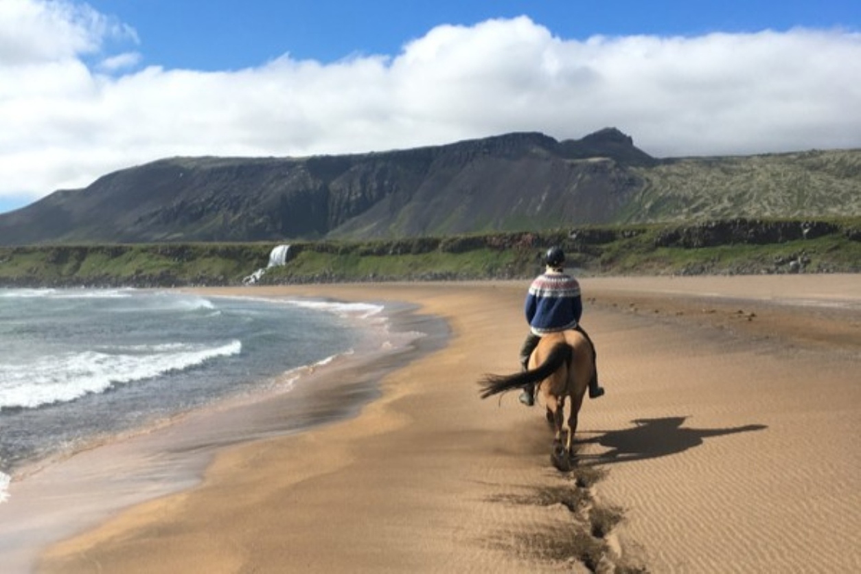 Snaefellsnes, playa Hraunlandarif