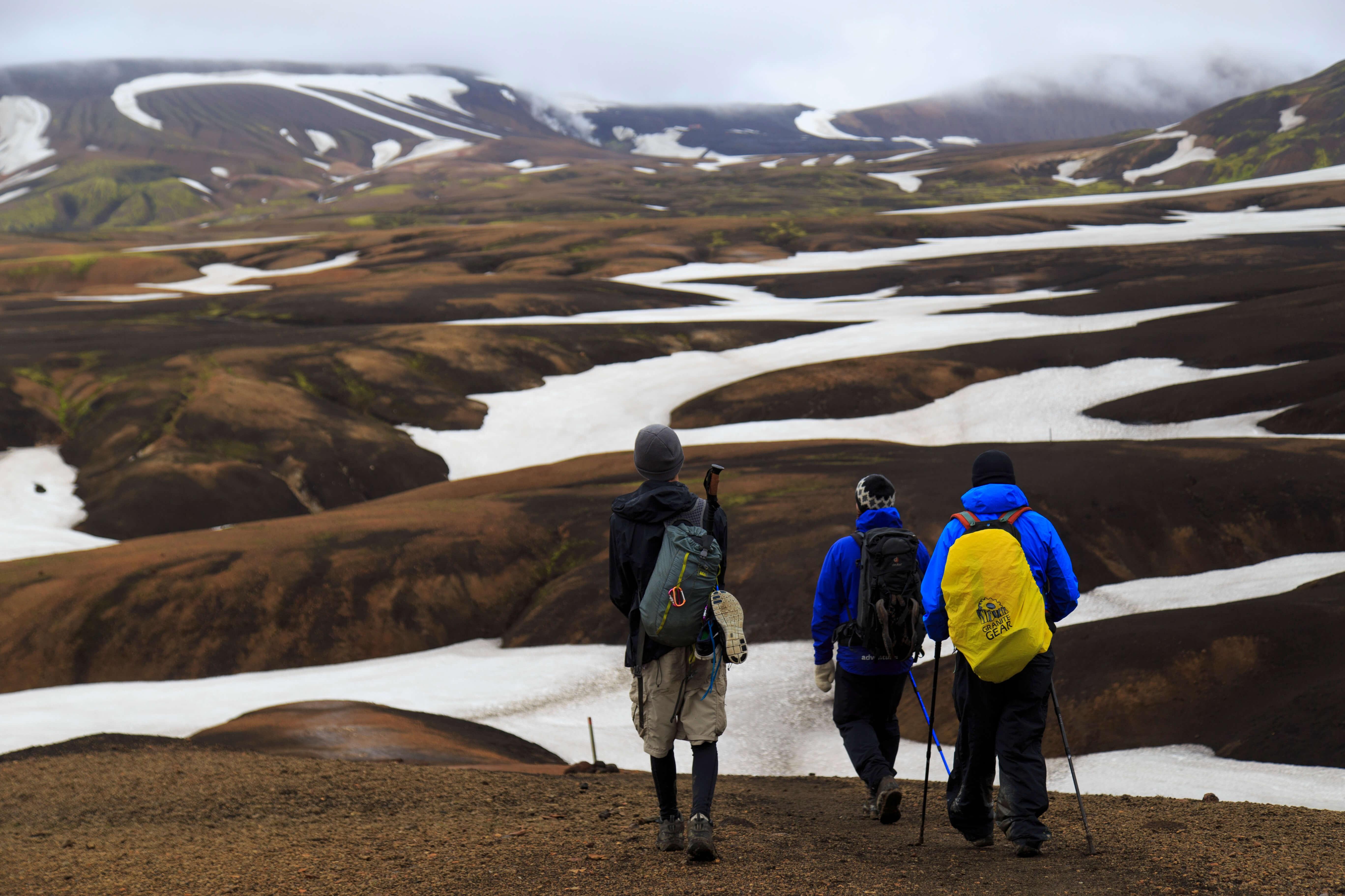 Hiking in Landmannalaugar