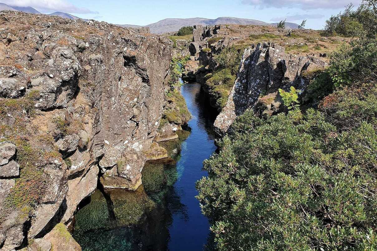 fisura parque nacional thingvellir en islandia