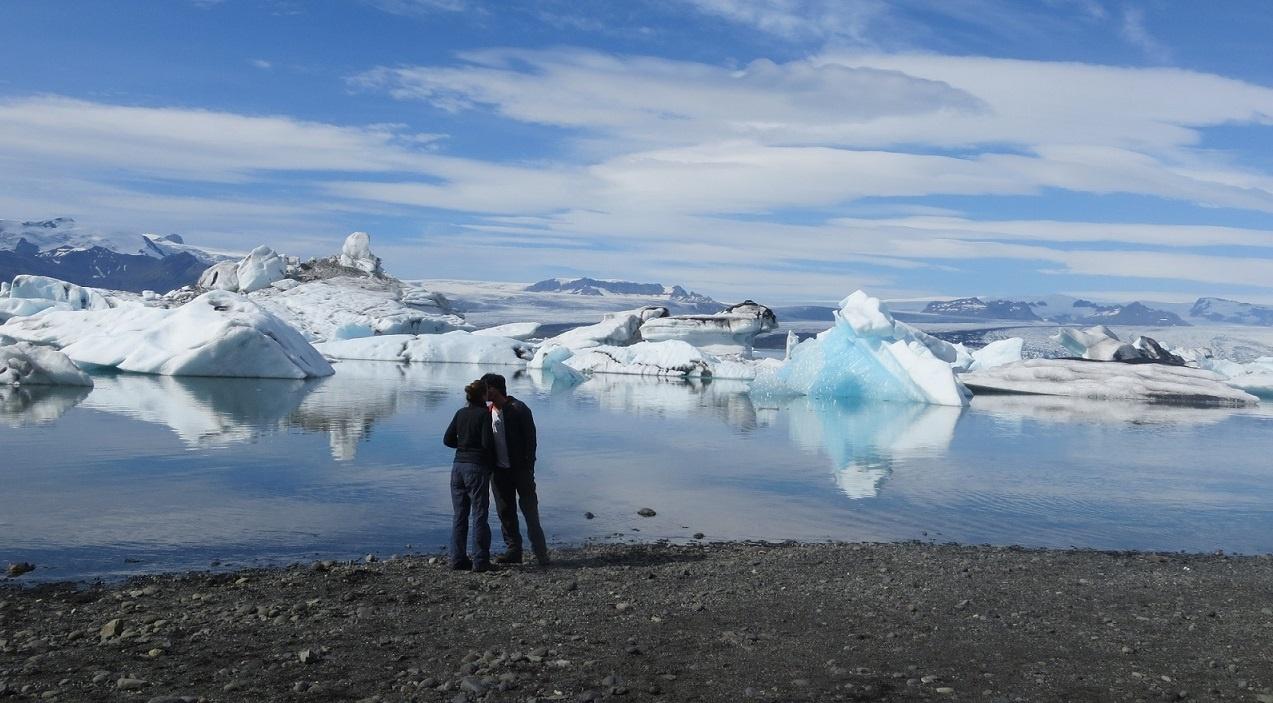 Laguna glaciar Jökulsárlón, Islandia