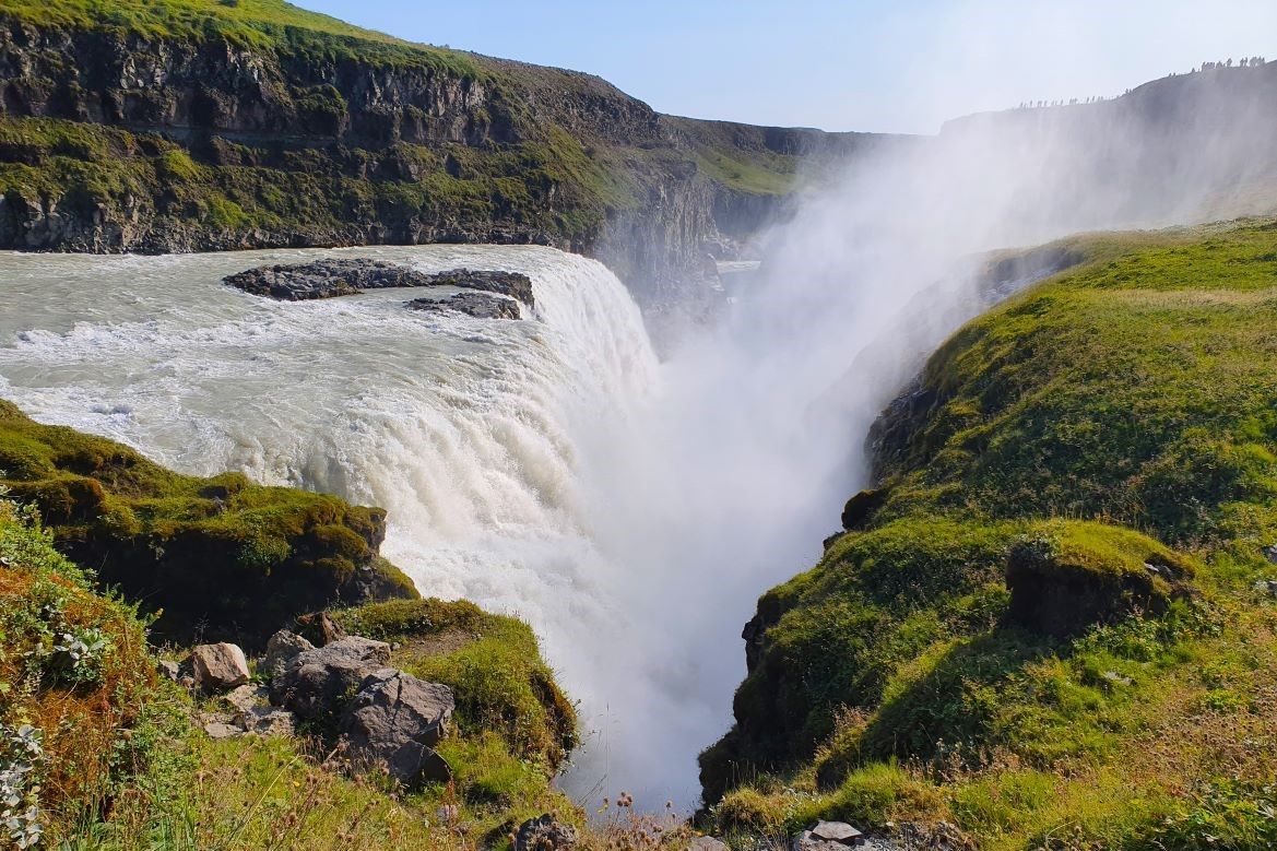 Gullfoss cascada en Islandia