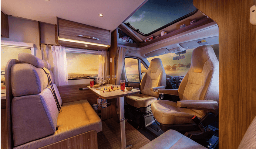 comedor-autocaravana-TC4 autocaravana TC interior