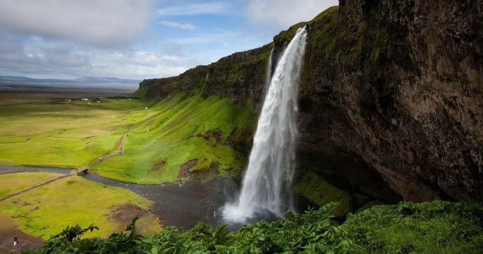 cascada-Seljalandsfoss Cascada Seljalandsfoss en Islandia