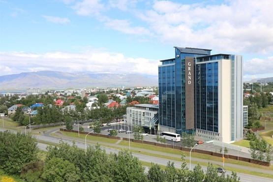Vista del Grand Hotel Reykjavík