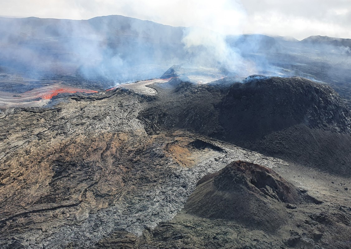 eruption site iceland